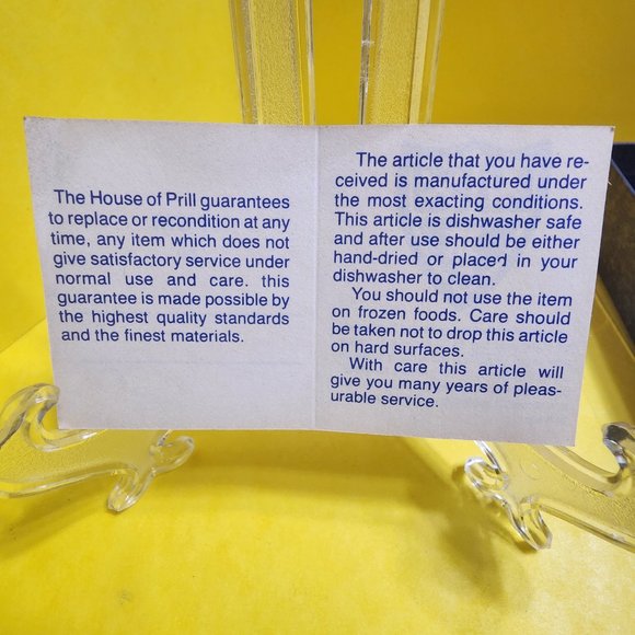 2-piece Vintage servers with ceramic handles - never used, Prill Sheffield Eng - Picture 7 of 8